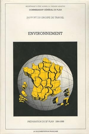 Rapport du Groupe de travail "Environnement"