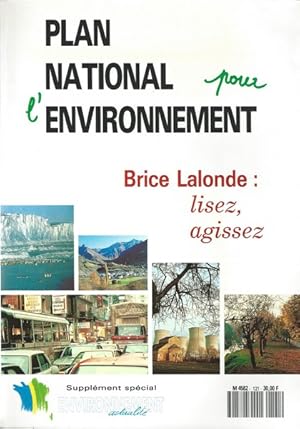 Plan National pour l'environnement