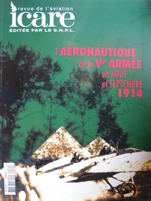 ICARE, revue de l'aviation française n° 201 L'Aéronautique de la Vème Armée en août septembre 1914