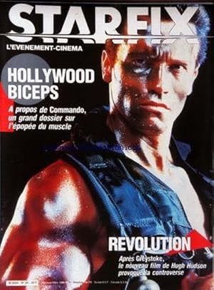 STARFIX [No 34] du 01/03/1986 ARNOLD SCHWARZENEGGER HOLLYWOOD - BICEPS