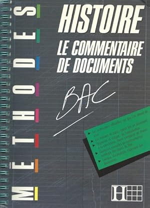 HISTOIRE BAC. Le commentaire de documents