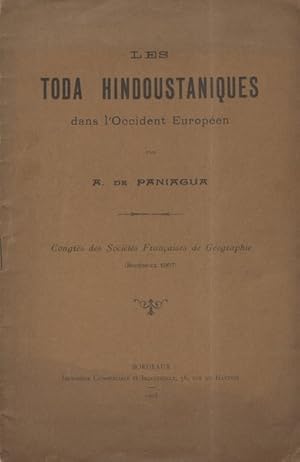 Les Toda Hindoustaniques dans l'Occident Européen