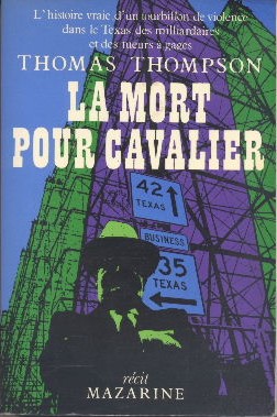 Imagen del vendedor de La mort pour cavalier a la venta por Librairie L'Amour du Livre