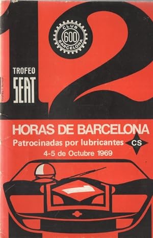 Horas de Barcelona Patrocinadas por lubricantes 4-5 de Octubre 1969