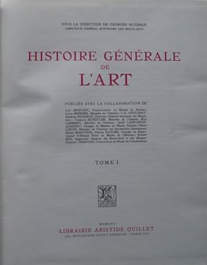 Histoire générale de l'art Tome I et II Édition 1957