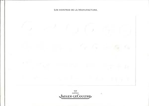 Les montres de la Manufacture 1993/1994