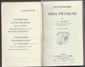 Dictionnaire Grec Français