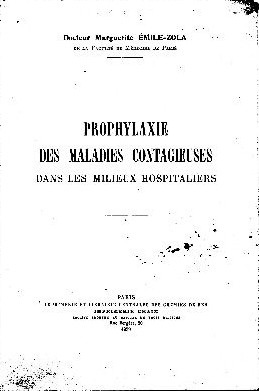 Image du vendeur pour Prophylaxie des maladies contagieuses dans les milieux hospitaliers. mis en vente par Librairie L'Amour du Livre