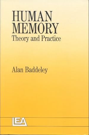 Seller image for Human Memory Theory and practice for sale by Librairie L'Amour du Livre