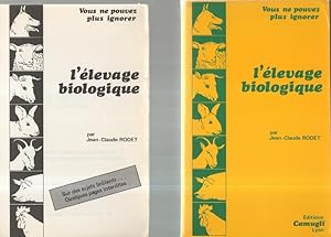 Bild des Verkufers fr Vous ne pouvez plus ignorer l'levage biologique zum Verkauf von Librairie L'Amour du Livre