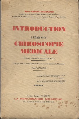 Introduction à l'étude de la chiroscopie médicale