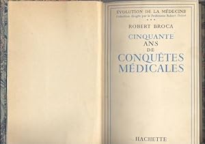 Seller image for Cinquante ans de conqutes mdicales for sale by Librairie L'Amour du Livre