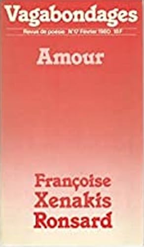 Vagabondages, revue de poesie n 17 Février 1980. Amour