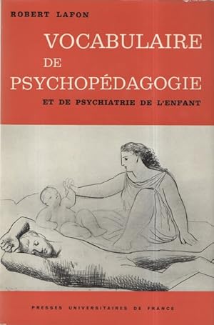 Immagine del venditore per Vocabulaire de psychopdagogie et de psychiatrie de l'enfant venduto da Librairie L'Amour du Livre
