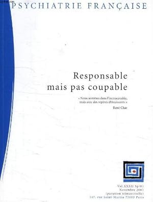 Psychiatrie Française Responsable mais pas coupable