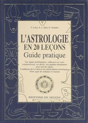 Seller image for L'astrologie en 20 leons for sale by Librairie L'Amour du Livre