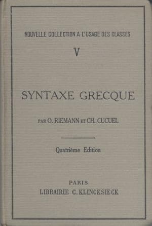 Règles fondamentales de la syntaxe grecque