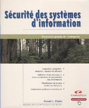 Seller image for Scurit des systmes d'information.Protection globale de l'entreprise for sale by Librairie L'Amour du Livre