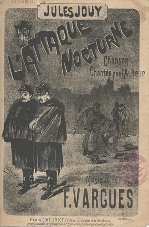 Bild des Verkufers fr L'attaque nocturne Chanson zum Verkauf von Librairie L'Amour du Livre