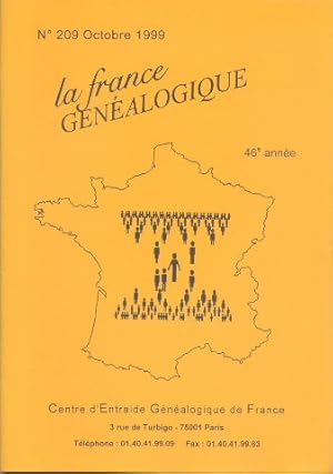 La France généalogique n° 209 46 ème année