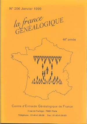 La France généalogique n° 206 46 ème année