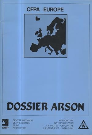 Image du vendeur pour CFPA Europe Dossier Arson mis en vente par Librairie L'Amour du Livre