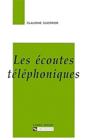 Immagine del venditore per Les Ecoutes tlphoniques venduto da Librairie L'Amour du Livre