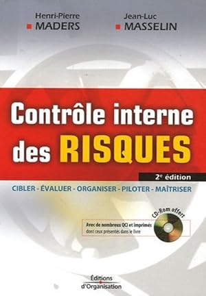 Imagen del vendedor de Contrle interne des risques.Cibler, Evaluer, Organiser, Piloter, Matriser a la venta por Librairie L'Amour du Livre