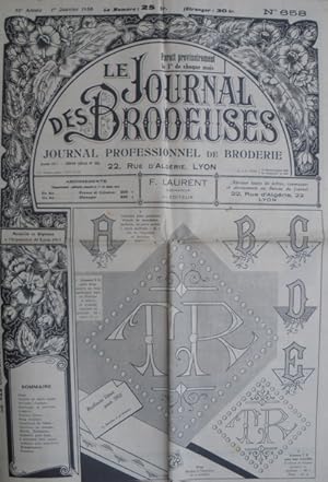 JOURNAL DES BRODEUSES (LE) [No 658 ] du 01/01/1950 - JOURNAL PROFESSIONNEL DE BRODERIE