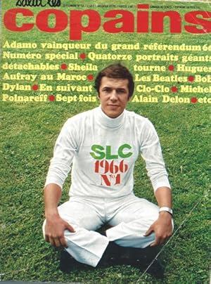 SALUT LES COPAINS [No 50] du 01/09/1966 ADAMO - SHEILA - HUGUES AUFRAY - LES BEATLES - BOB DYLAN ...