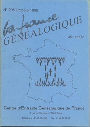 La France généalogique n° 205 45 ème année