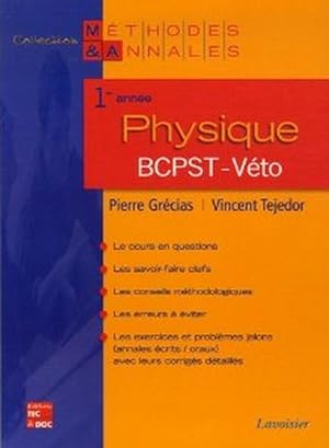 Physique 1e anné BCPST-Véto