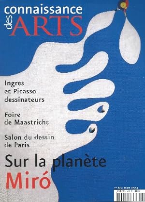 Seller image for CONNAISSANCE DES ARTS. N 614. MARS 2004. VERRES DE MARINOT. LA PLANETE MIRO. LE ROMANTISME SELON UGO RONDINONE. LETTRES D'AMOUR ET AMOUR DES LETTRES. CHARLES CRESSENT L'EBENISTE SCULPTEUR. FRITZ LAN for sale by Librairie L'Amour du Livre
