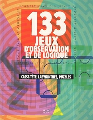 133 jeux d'observation et de logique