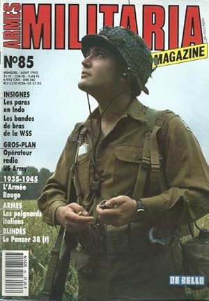 Armes Militaria magazine n° 85 La confection des bandes de manche des formations armées des SS. L...