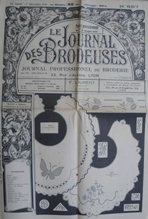 JOURNAL DES BRODEUSES (LE) [No 657 ] du 01/12/1949 - JOURNAL PROFESSIONNEL DE BRODERIE