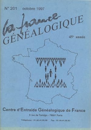 La France généalogique n° 201 45 ème année