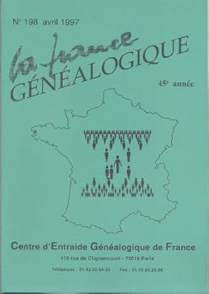 La France généalogique n° 198 45ème année