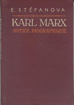 Karl Marx notice biographique