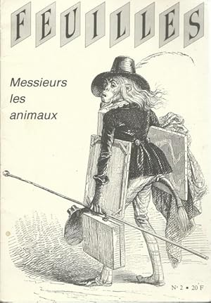 Imagen del vendedor de Feuilles n2 Messieurs les animaux Automne 82 a la venta por Librairie L'Amour du Livre