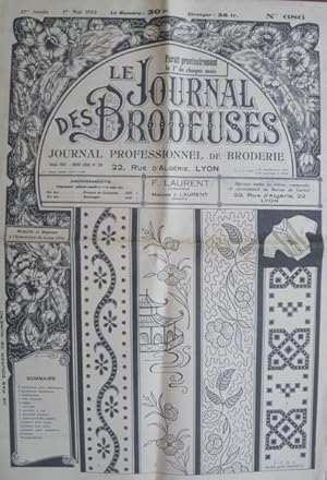 JOURNAL DES BRODEUSES (LE) [No 686 ] du 01/05/1952 - JOURNAL PROFESSIONNEL DE BRODERIE