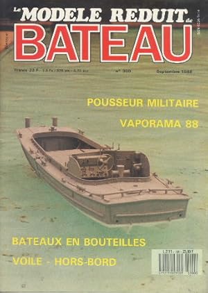 Pousseur militaire - Vaporama 88 - Bateaux en bouteilles - Voile - Hors bord N° 300