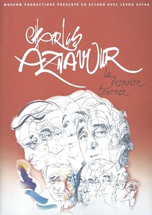 Charles Aznavour - Plaquette "La dernière Tournée" 2000