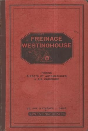 Freinage Westinghouse Catalogue 1933