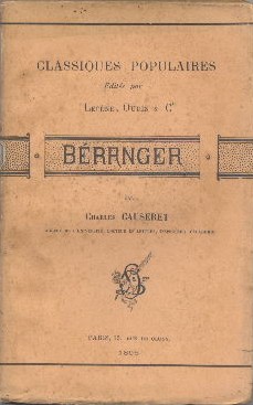 Seller image for Branger. for sale by Librairie L'Amour du Livre