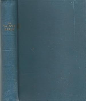 LA SAINTE BIBLE qui comprend l'ancien et le nouveau testament traduits sur les textes originaux h...