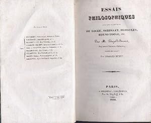 Essais Philosophiques sur les systèmes de Locke, Berkeley, Priestley, Horne-Tooke, etc.