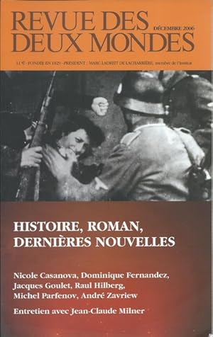 Revue des deux Mondes décembre 2006 Histoire, roman, dernières nouvelles