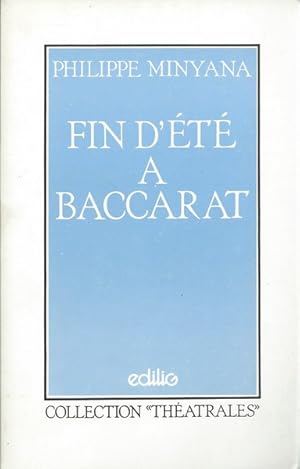 Image du vendeur pour Fin d't  Baccarat mis en vente par Librairie L'Amour du Livre