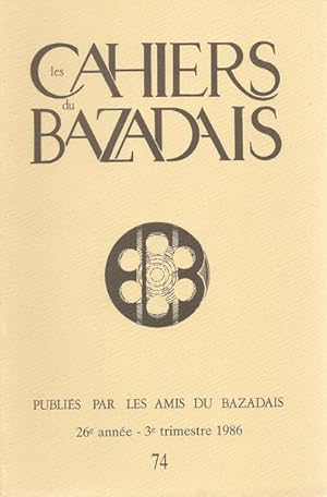 Les Cahiers du Bazadais N° 74 La cornemuse des Landes de Gascogne